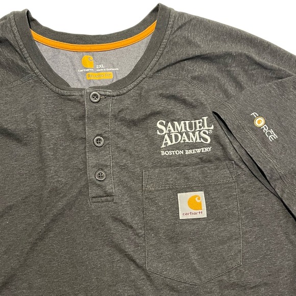 Carhartt Other - Carhartt  Samuel Adams Men’s XXl Carhartt Force Men’s Grey Shirt